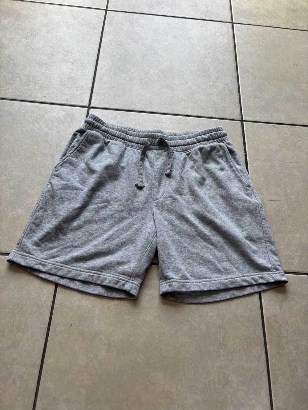 Sonoma Goods For Life Sweat Shorts Mens M Gray Jersey Drawstring Lounge Casual